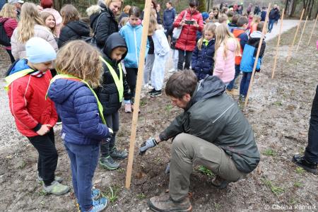 Z zasaditvijo dreves smo uradno odprli kolesarsko povezavo Kamnik–Godič (52)